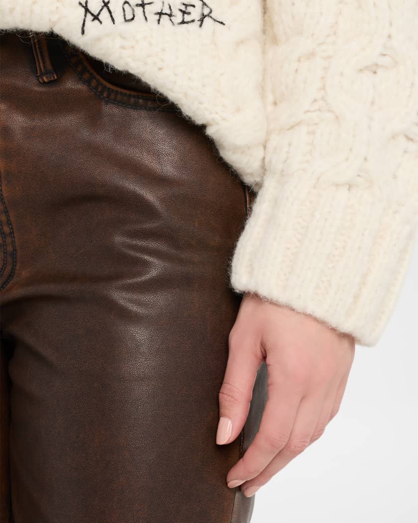 The Insider Sneak Coated Jeans