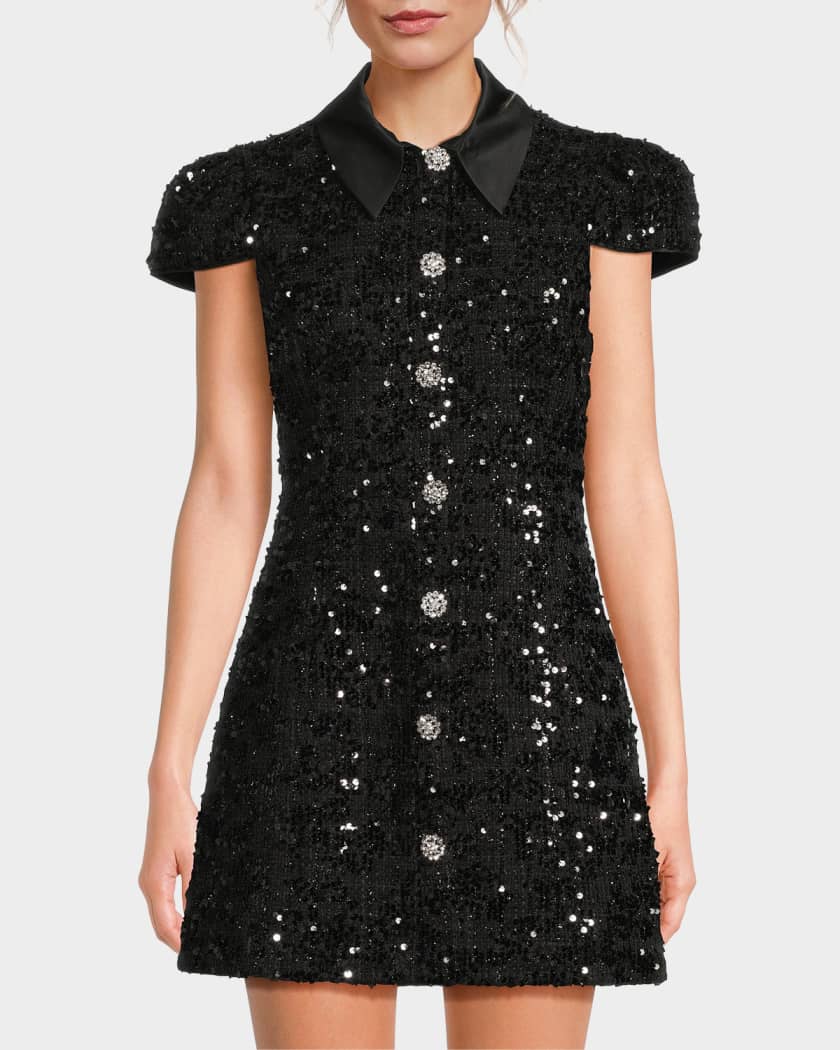 likely dress Maddie Gown and dance without constant readjusting LIKELY Women's Tweed Alia Dress