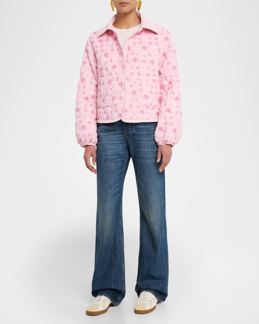 Quinlette Floral Quilted Jacket