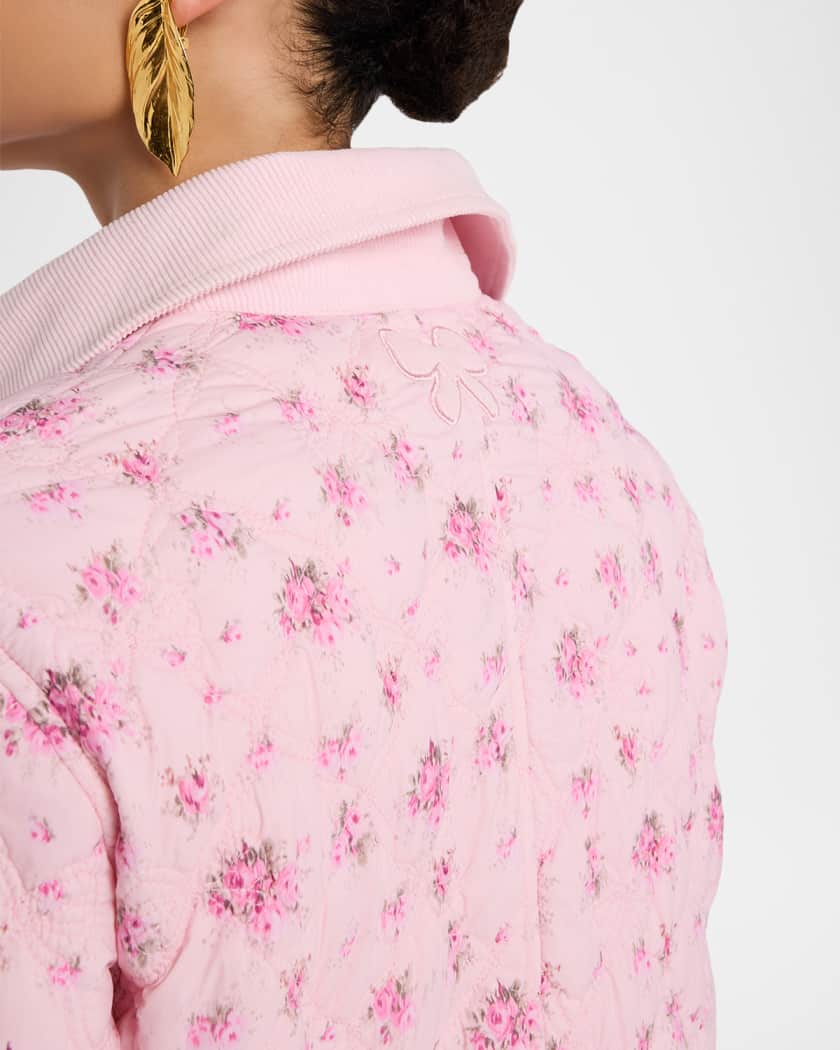 Quinlette Floral Quilted Jacket