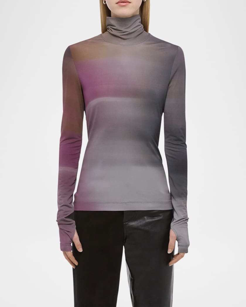 Long-Sleeve Turtleneck
