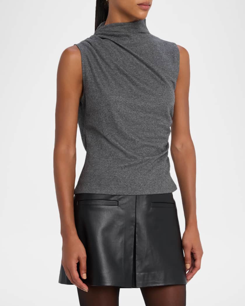 Mylie Mock-Neck Tank Top