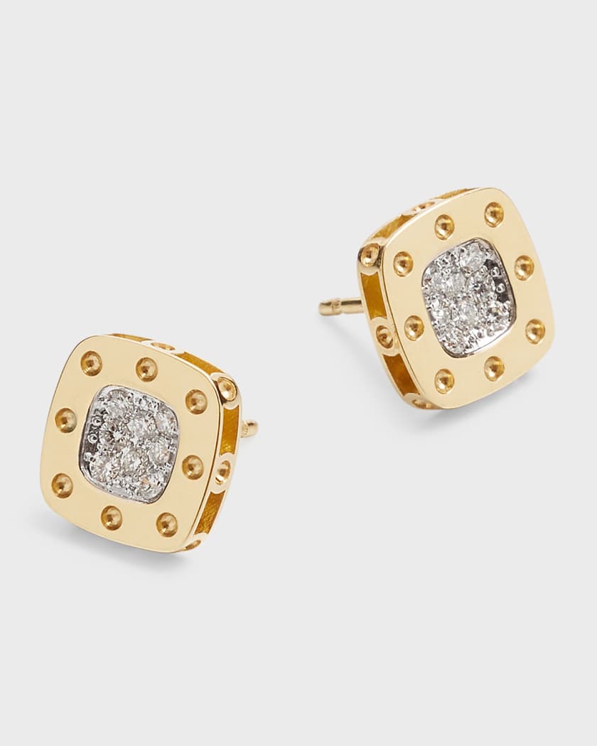 Louis Vuitton 18K Diamond Monogram Drop Earrings - 18K Yellow Gold Drop,  Earrings - LOU228165