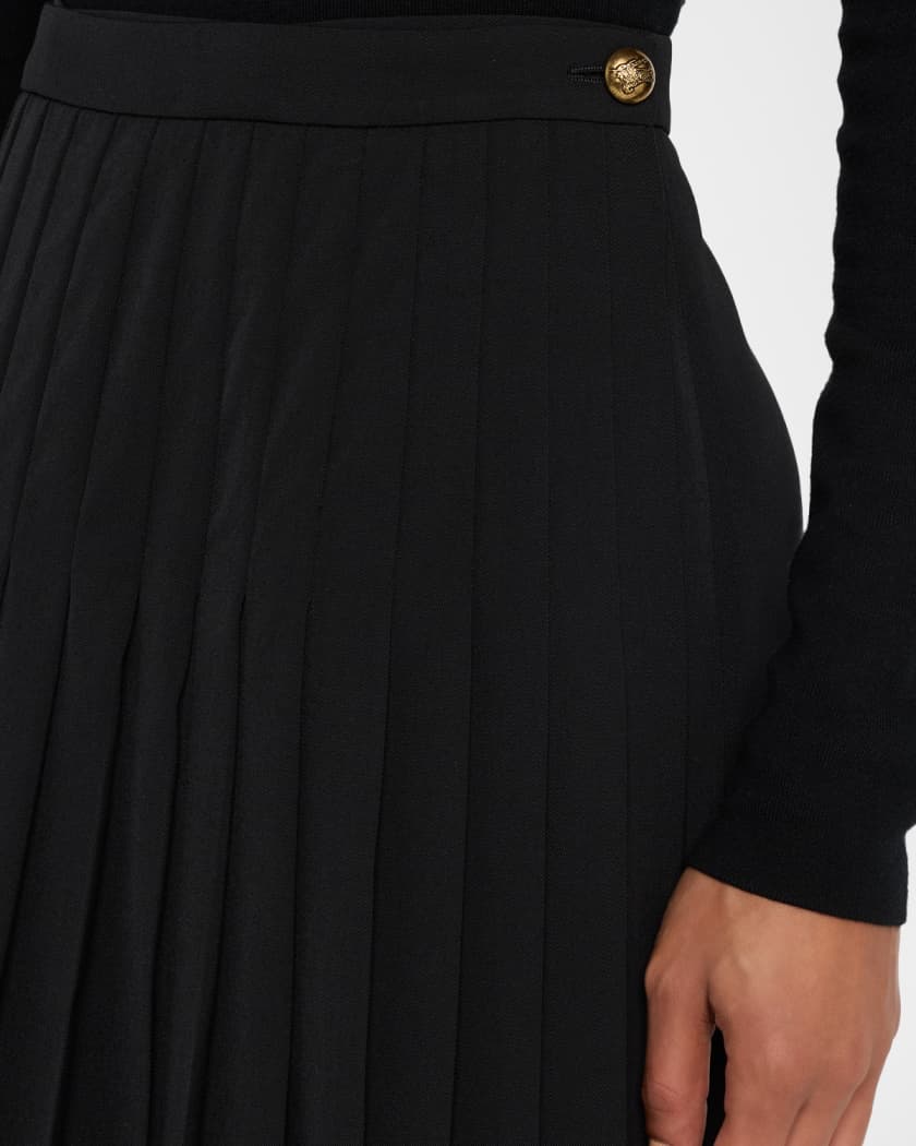 Burberry Eleonora Pleated Skirt | Neiman Marcus