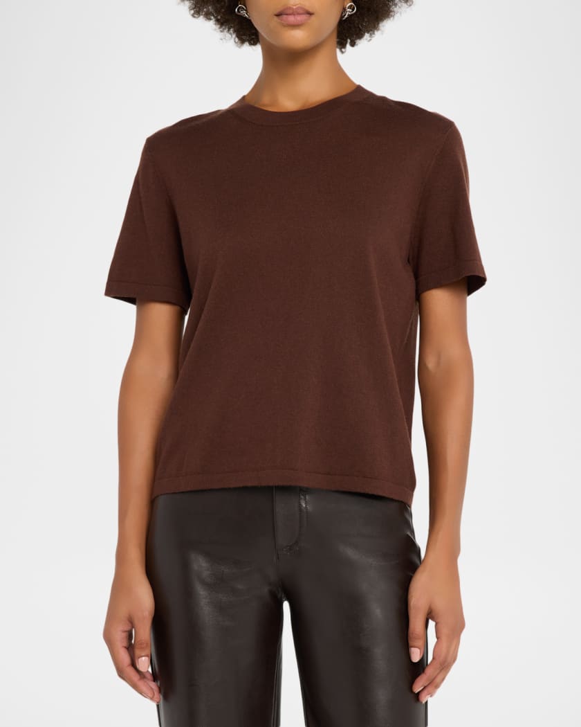 Cashmere-Blend T-Shirt