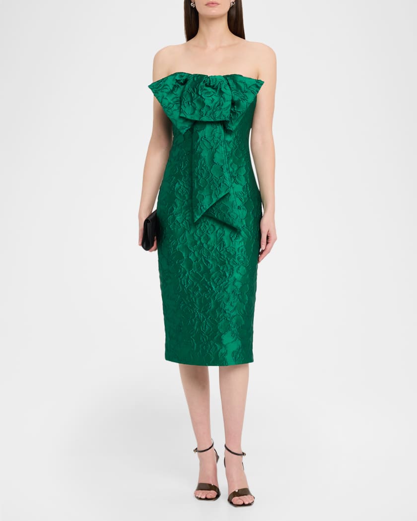 slim fit dress slacks Shoulder Drape Gown main image 1