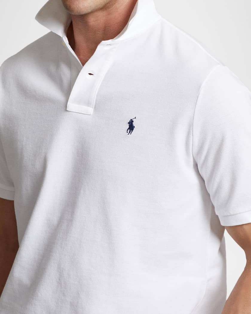 Polo Ralph Lauren Men's Classic Fit Mesh Polo Shirt Neiman Marcus