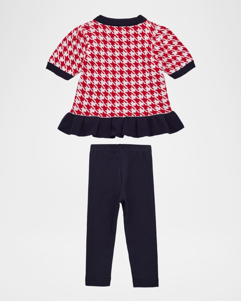 Girl's Sweater Tunic & Leggings Set, Size 2T-8