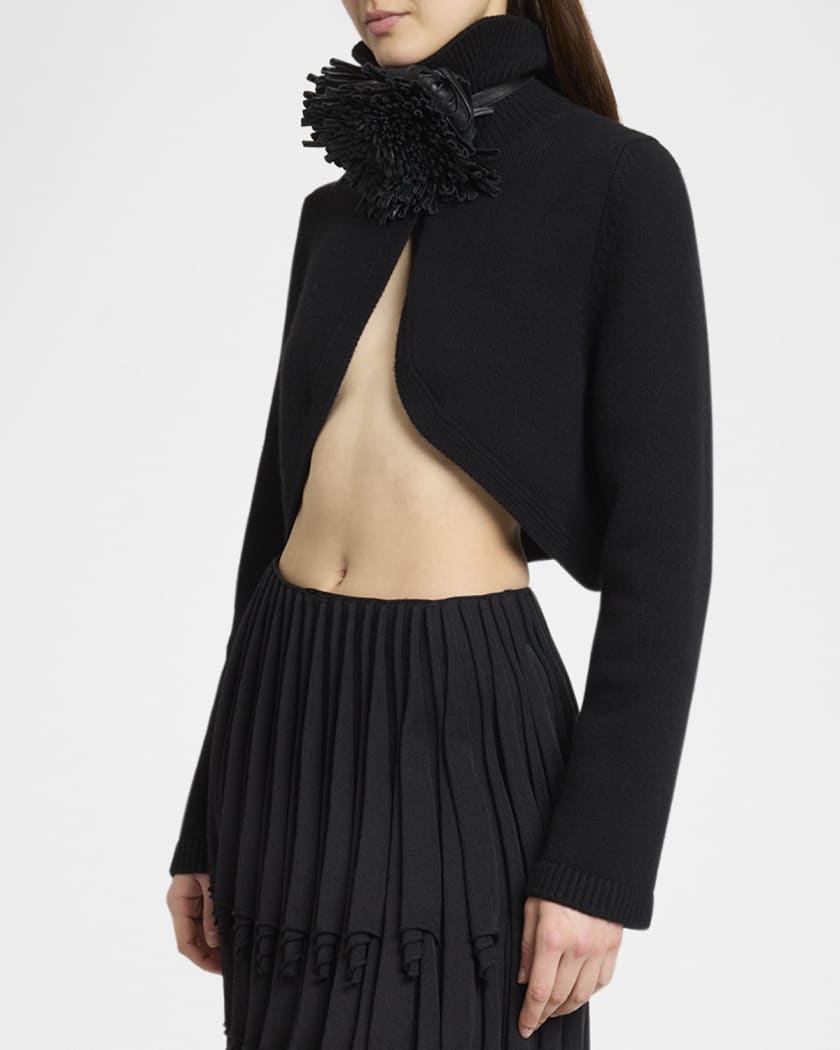 【美品】ALAIAニット セーター ノースリーブ ブラック M ALAIA Cashmere-Blend Knit Cutout Sweater | Neiman Marcus