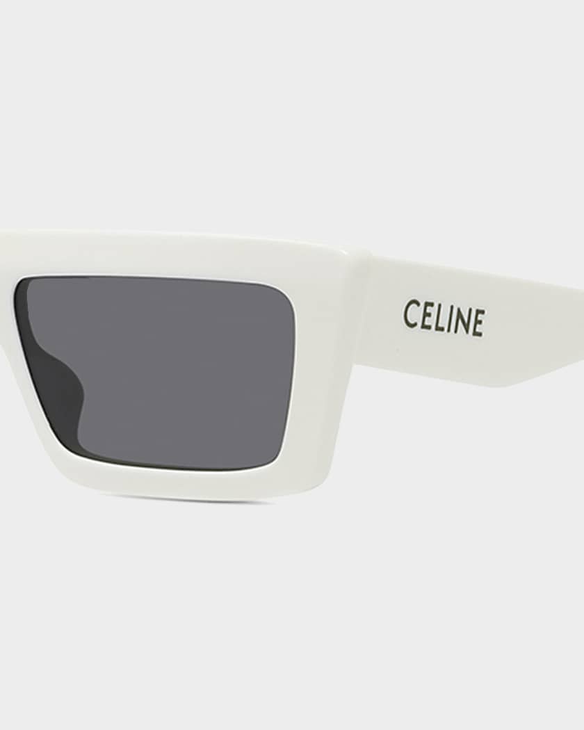 Celine 57MM Flat-Top Rectangular Sunglasses | Neiman Marcus