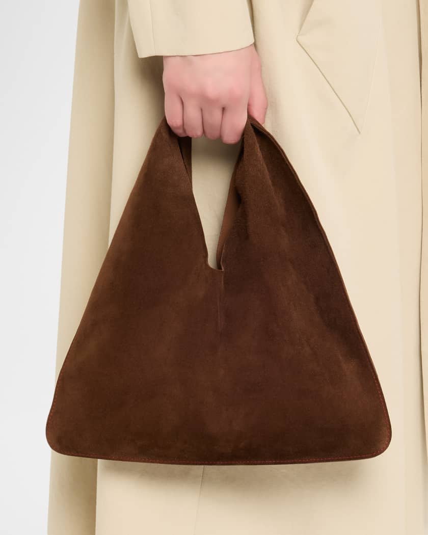 Bindle Small Shoulder Bag in Suede
