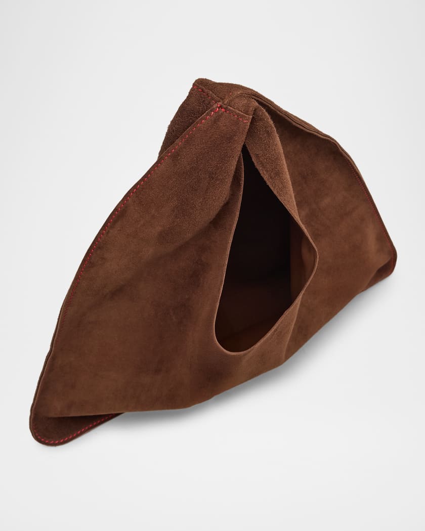 Bindle Small Shoulder Bag in Suede