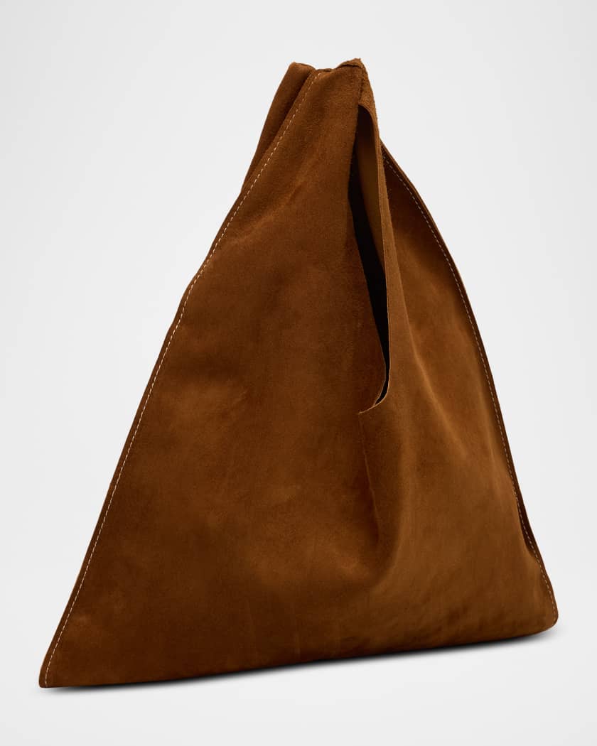 Bindle Small Shoulder Bag in Suede