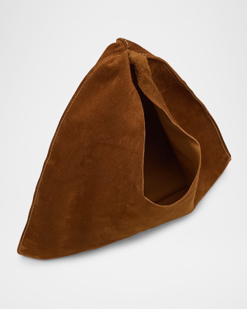 Bindle Small Shoulder Bag in Suede