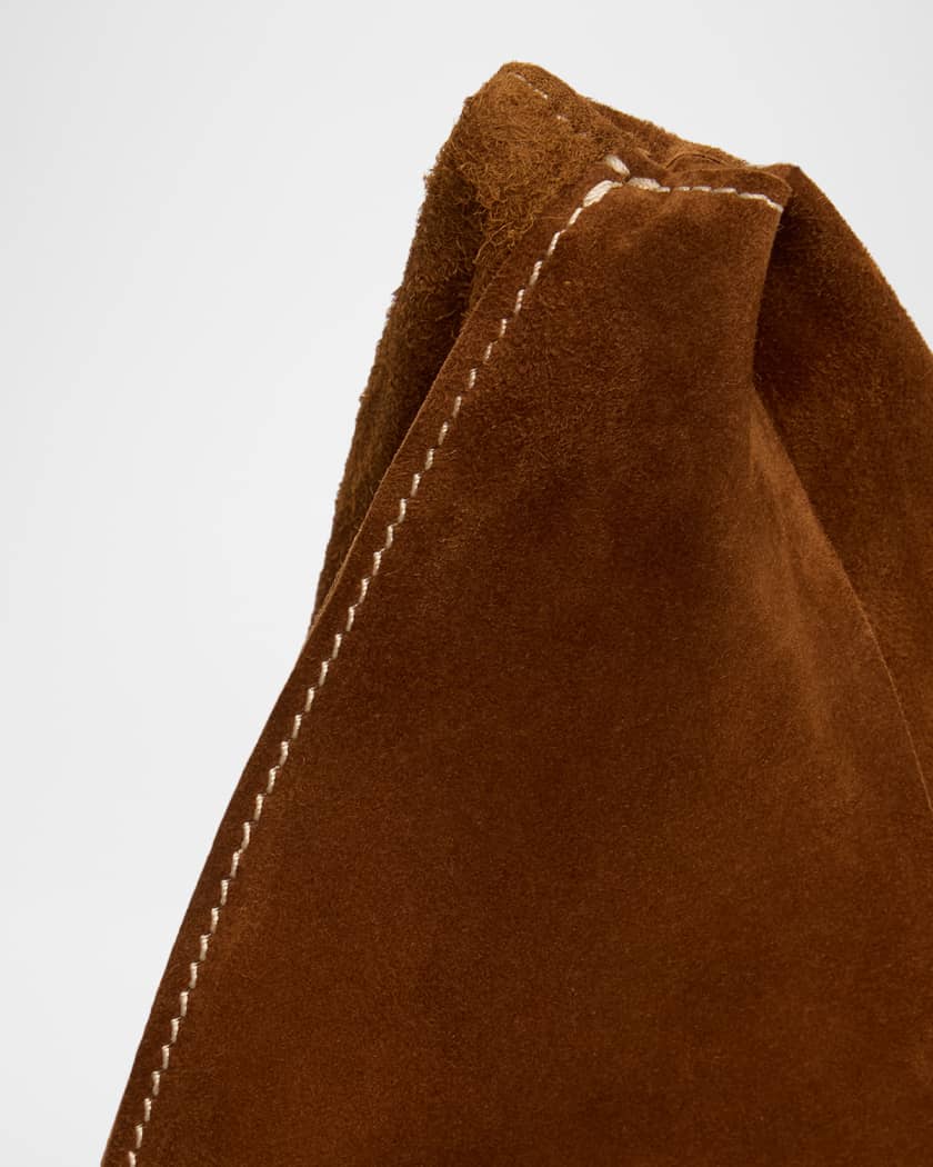 Bindle Small Shoulder Bag in Suede