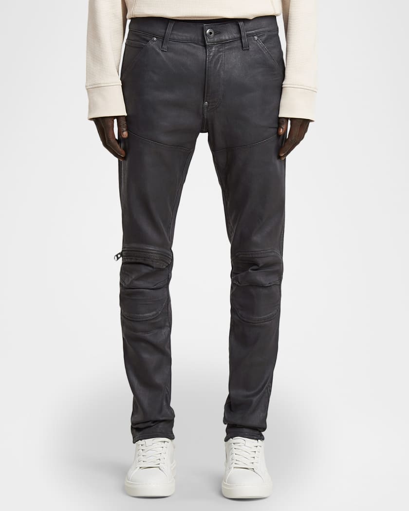 Men's D-5620 3d Zip-Knee Skinny Jeans