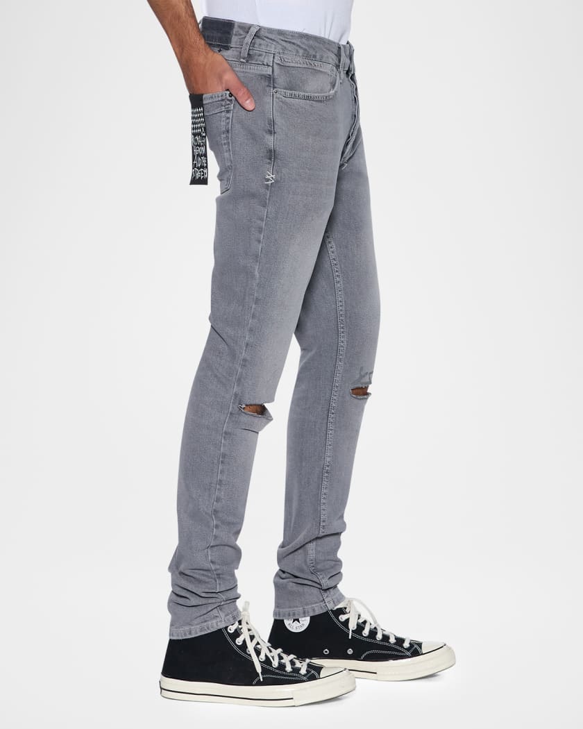 Ksubi Men's Van Winkle Thrifted Skinny Jeans | Neiman Marcus