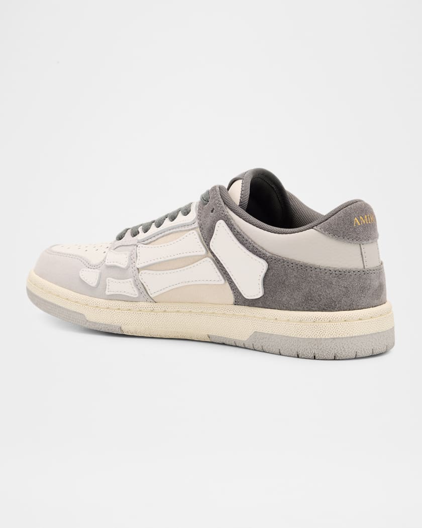 Men's Skel Top Distressed Leather Sneakers