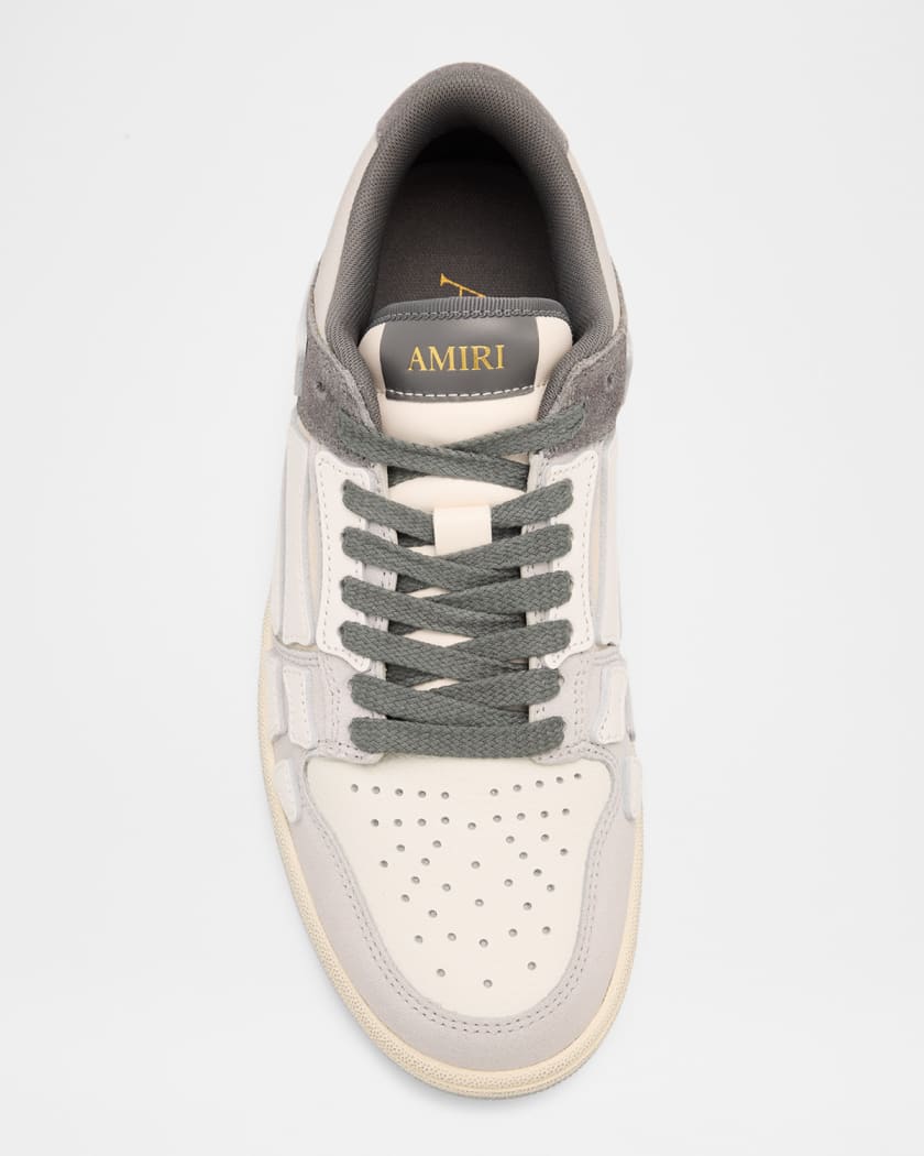 Men's Skel Top Distressed Leather Sneakers