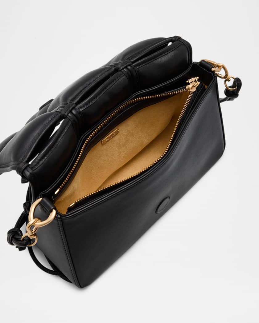 Prue Puffy Leather Crossbody Bag