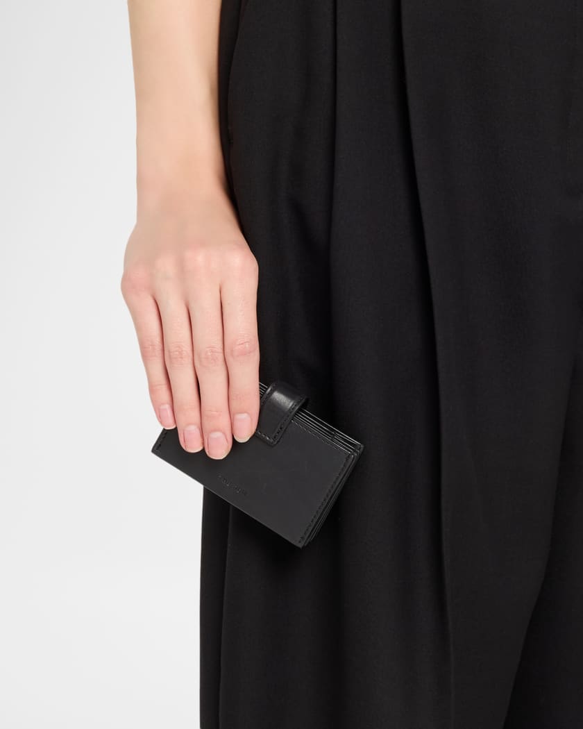 Pick Stitch Leather Card Case