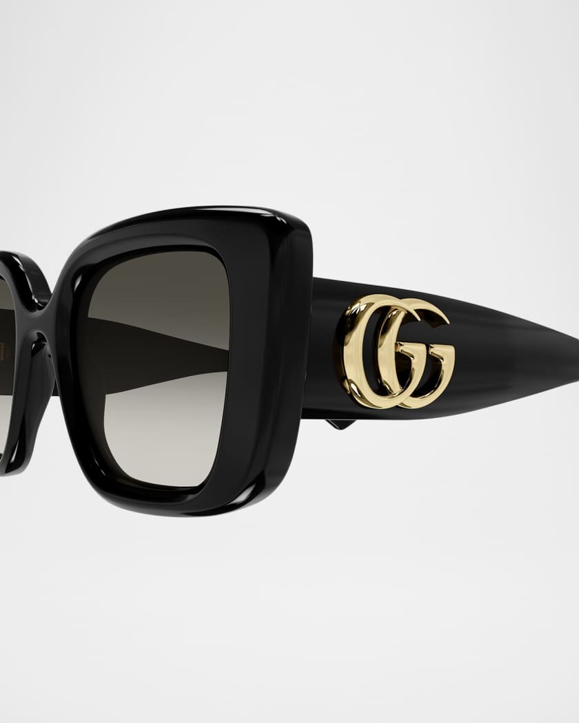 GG Bag 50mm Acetate Butterfly Sunglasses