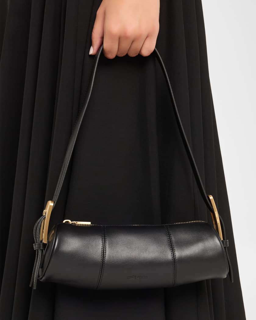 Laina Baguette Leather Shoulder Bag