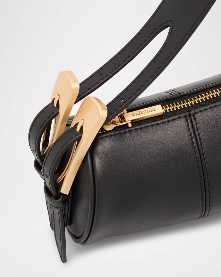 Laina Baguette Leather Shoulder Bag