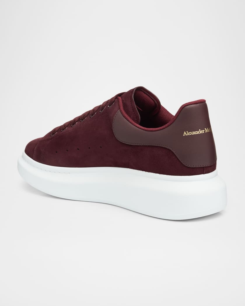Men's Oversized Suede Low-Top Sneakers