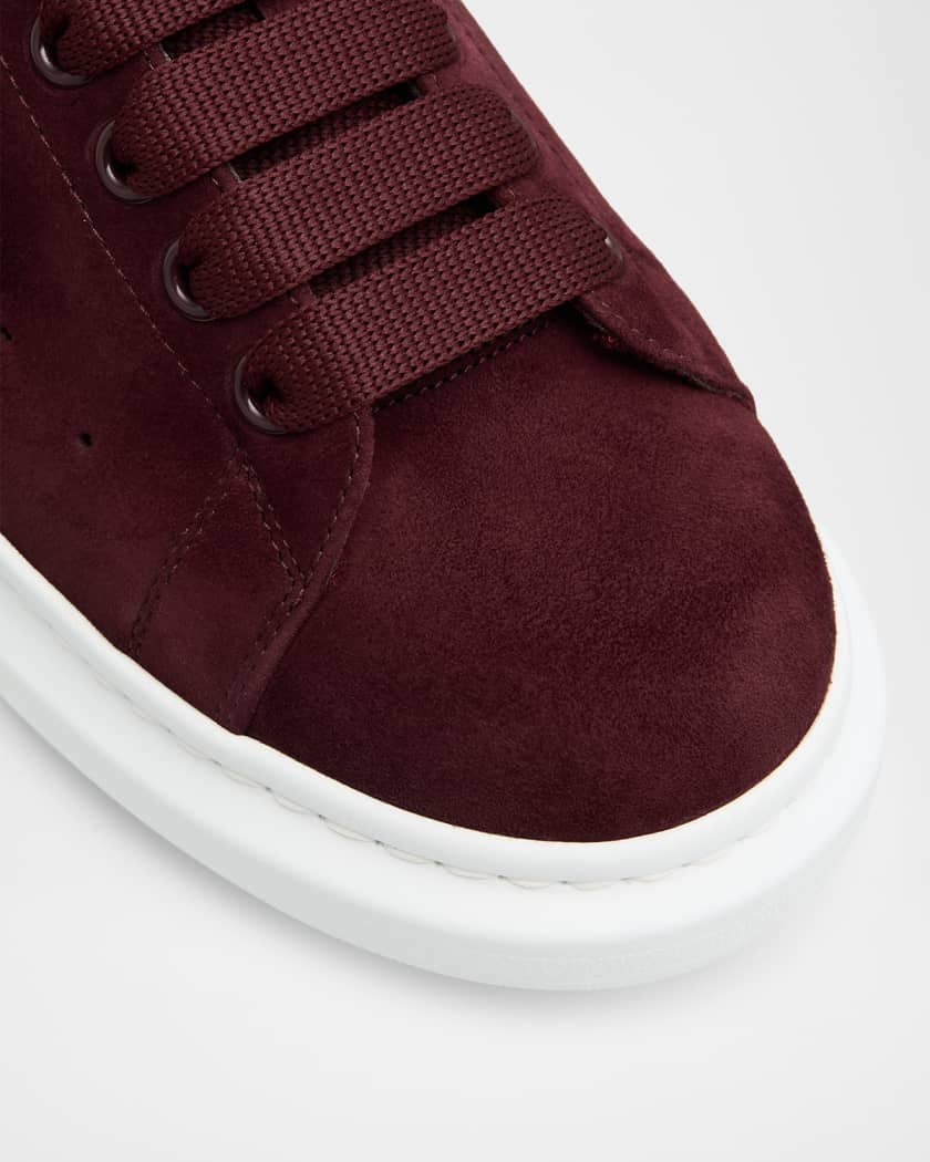 Men's Oversized Suede Low-Top Sneakers