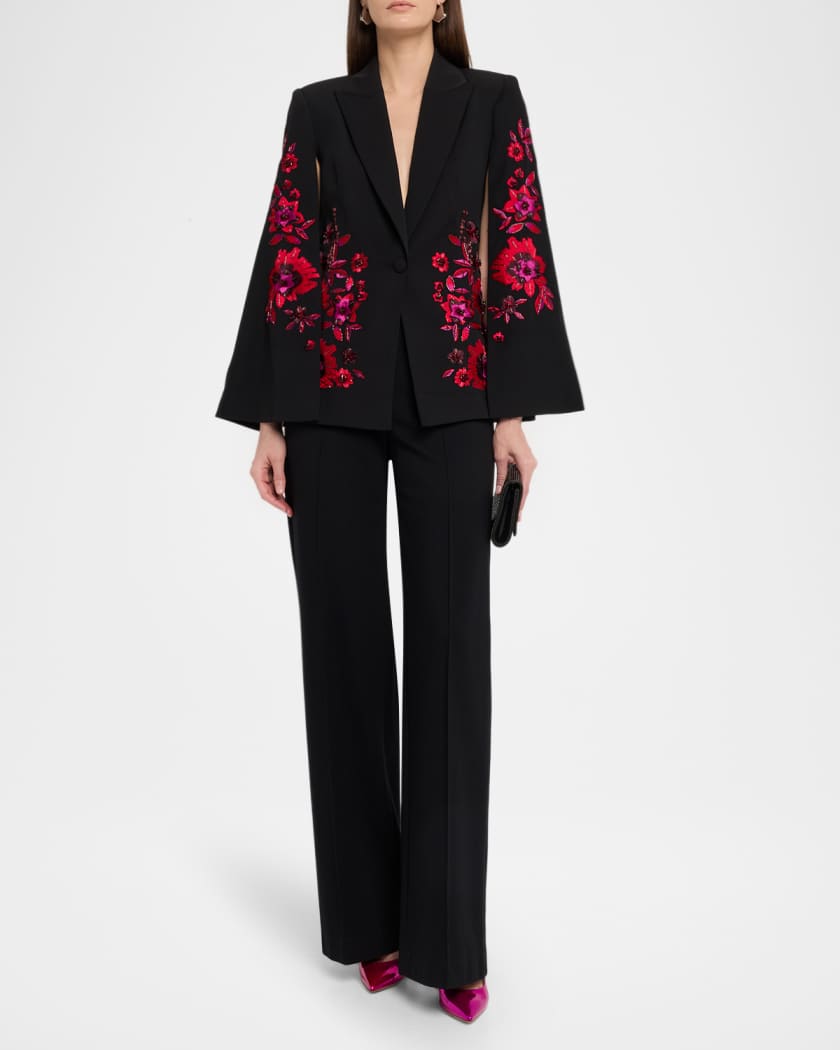 Ramy Brook Lucinda Embellished Cape | Neiman Marcus
