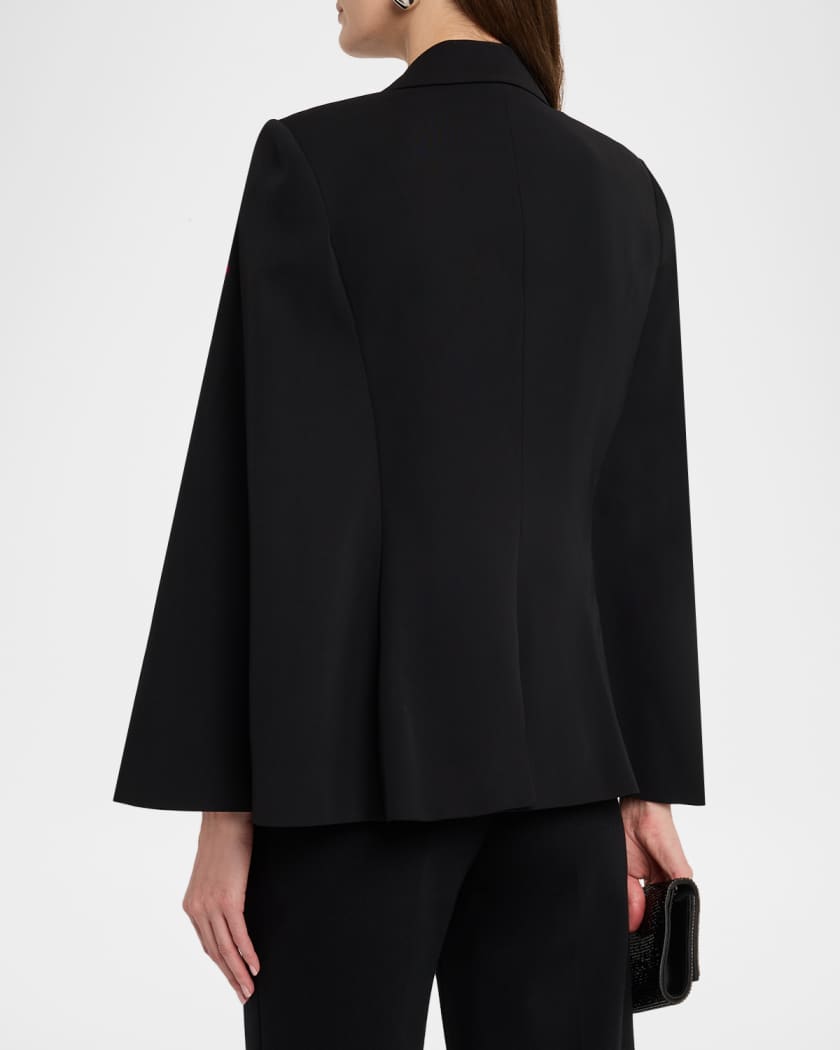 Bibiy ♡ MELINDA CAPE BLACK Ramy Brook Lucinda Embellished Cape | Neiman Marcus
