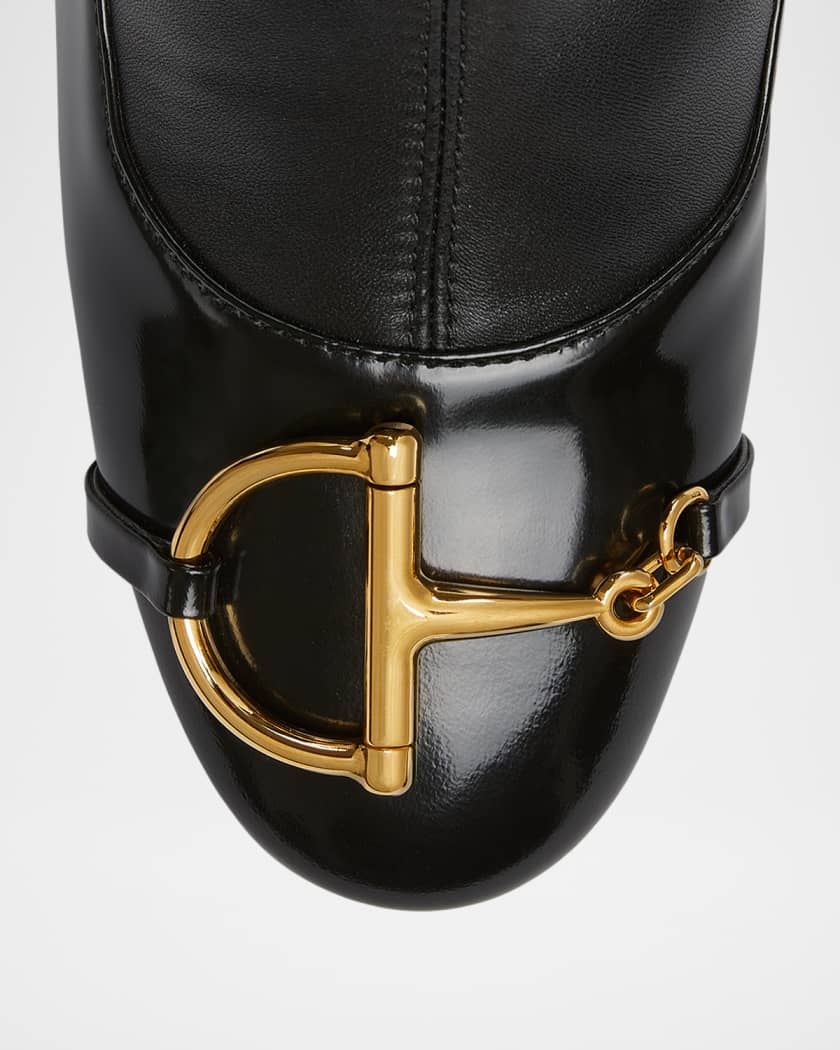 Alfa Horsebit Mixed Leather Ankle Boots