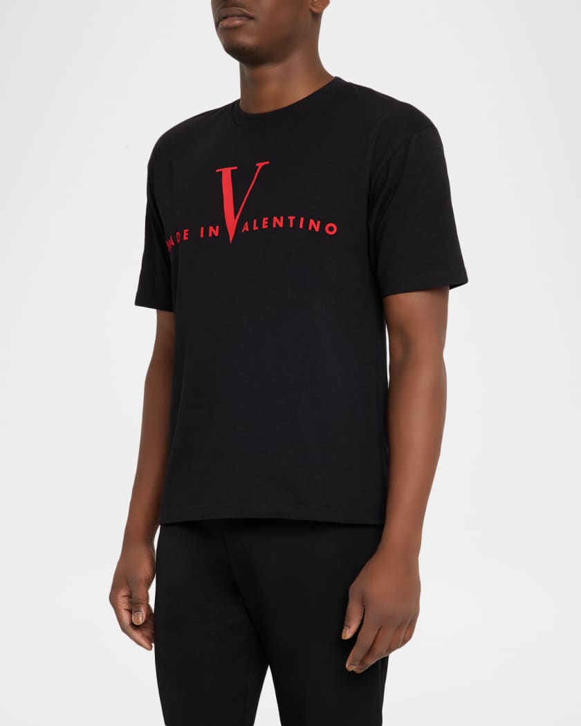 Valentino Garavani Men's Made In Valentino Jersey T-Shirt | Neiman