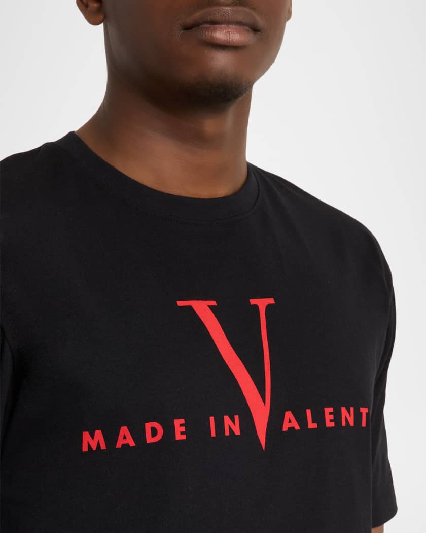Valentino Garavani Men's Made In Valentino Jersey T-Shirt | Neiman