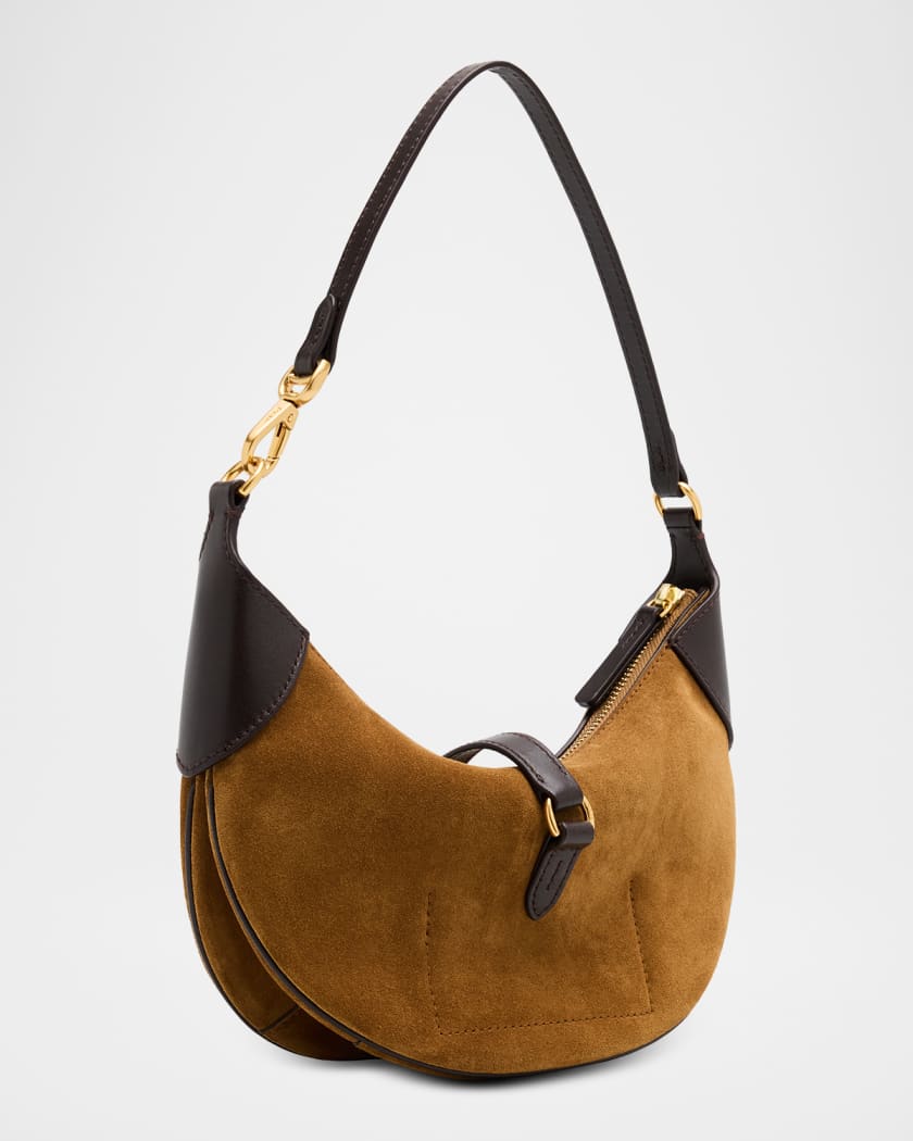 Polo ID Suede Mini Shoulder Bag