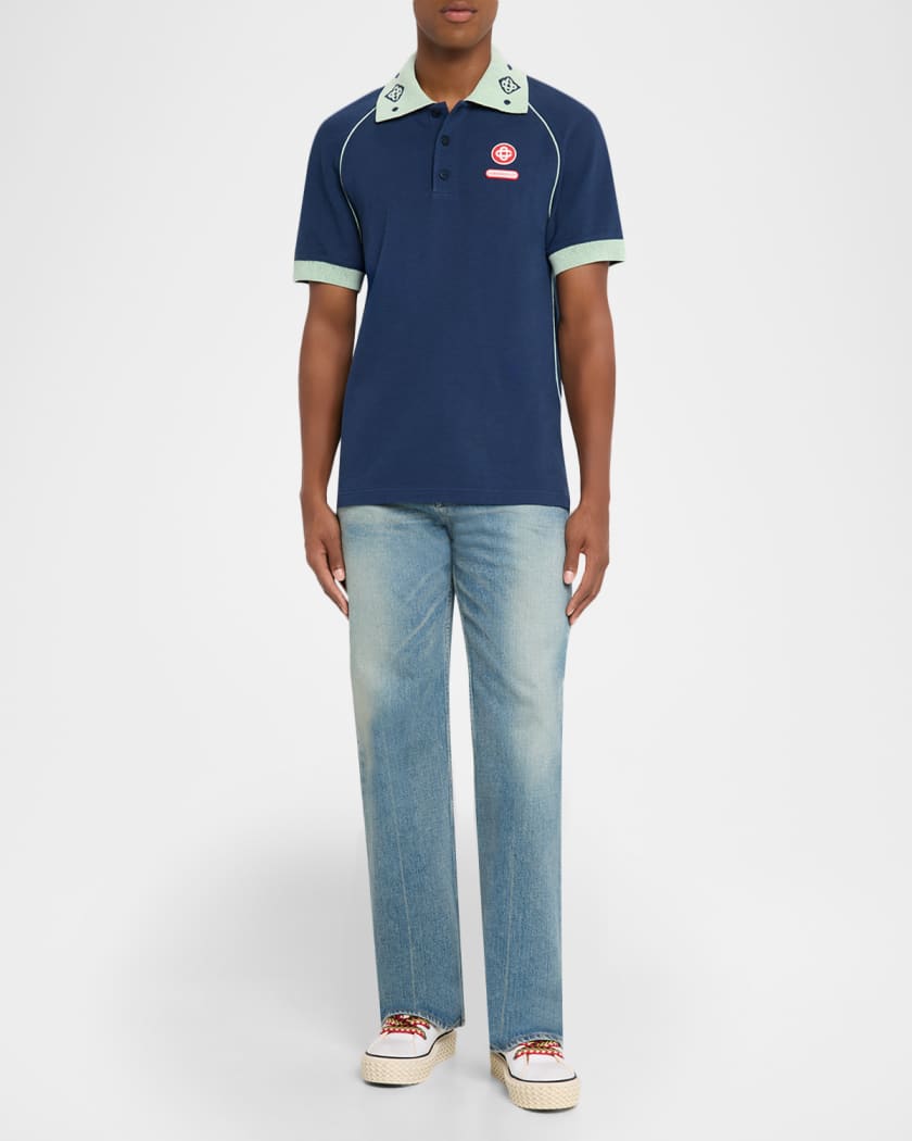 GMIK455B○CASABLANCA / カサブランカ MONAC Multicolor Casa Sportif jacket Casablanca - men - CASABLANCA