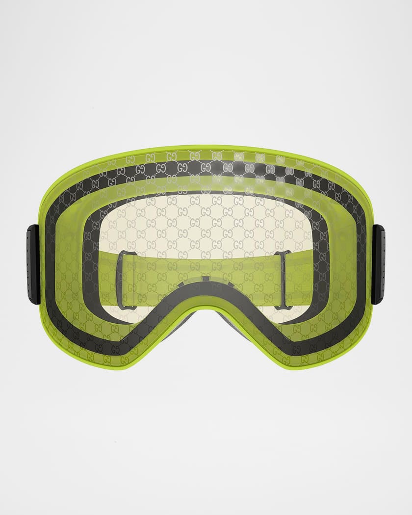 オッシー様　2-17,4-37,7-98 Gucci Men's Ski Mask 99mm Logo-Detail Acetate Goggles | Neiman Marcus