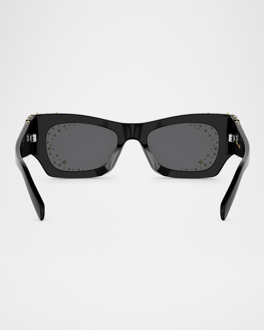 Embellished Acetate Cat-Eye Sunglasses