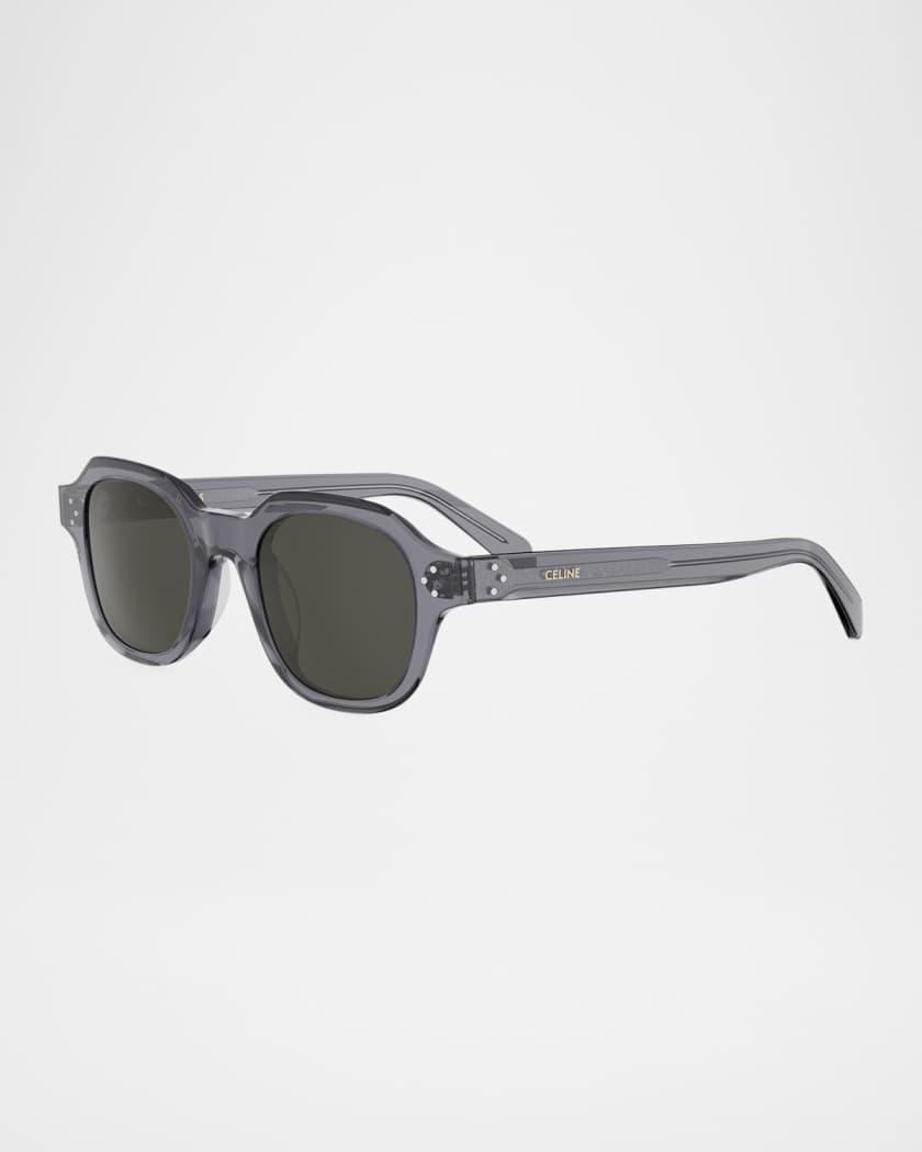 Men's 3 Dots Acetate Square Sunglasses