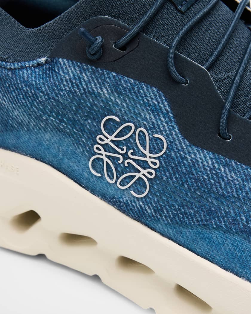 x On Men's Cloudtilt Denim-Print Running Shoes