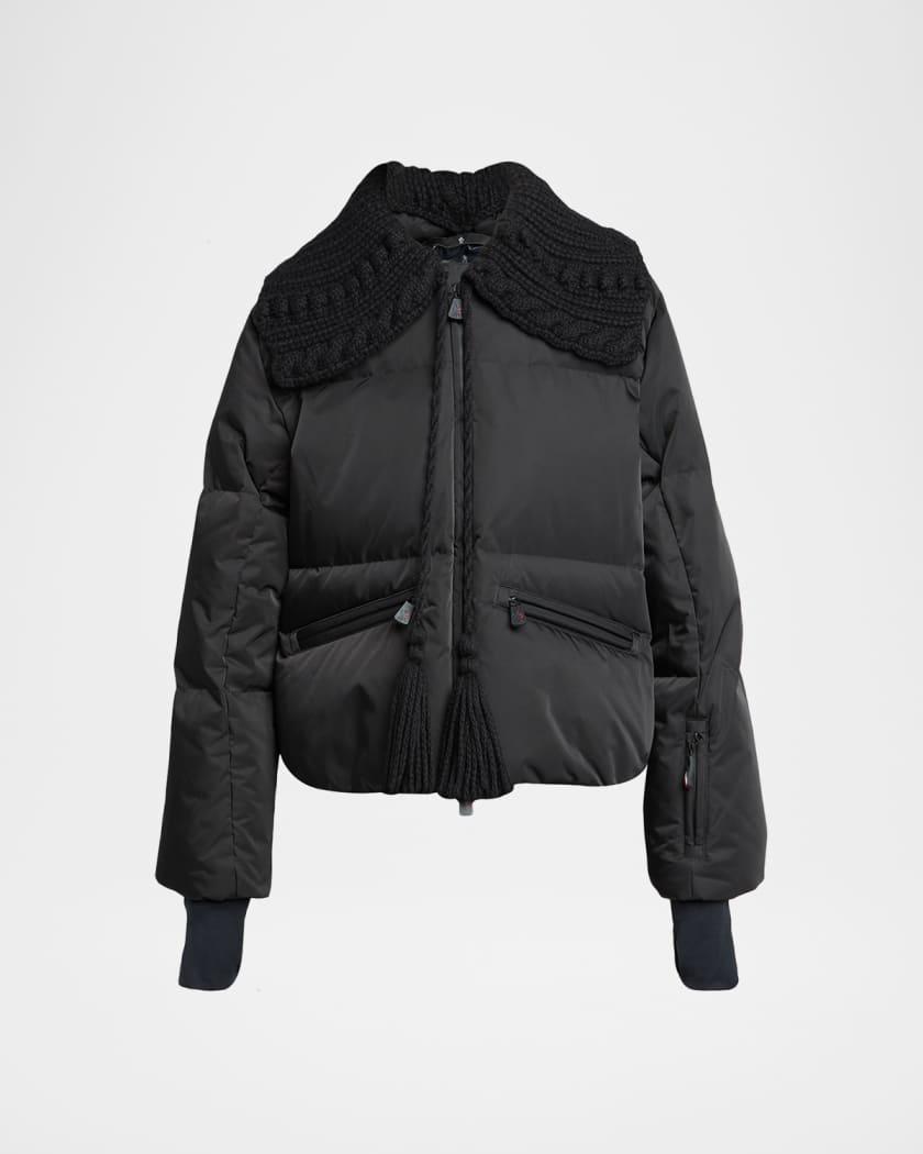 Moncler Grenoble Furtschella Down Bomber Jacket with Detachable