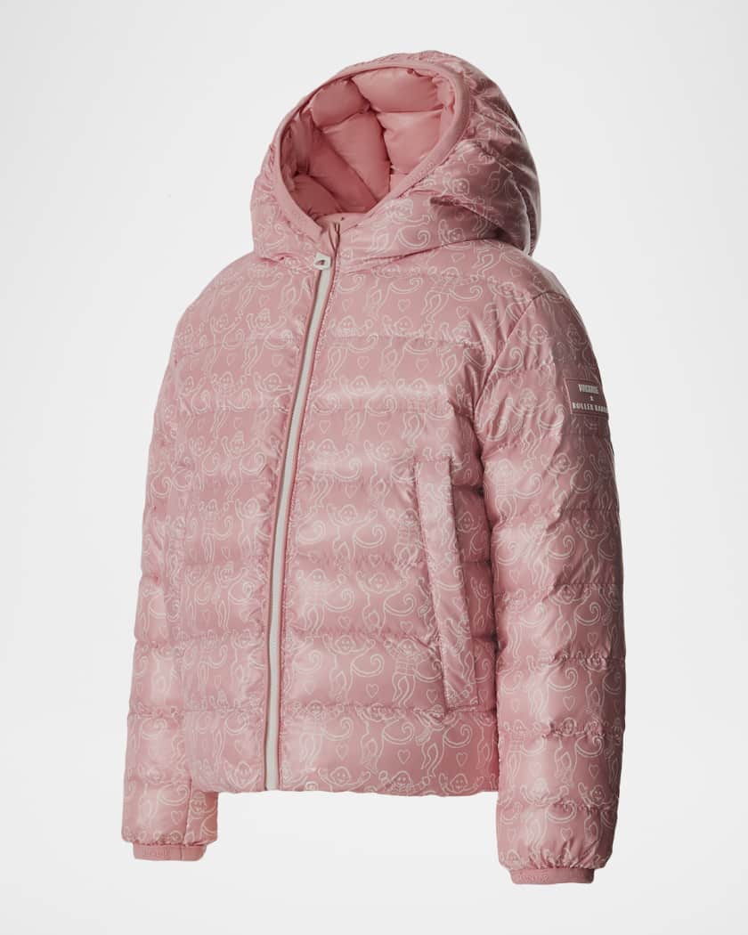 Mackage x Roller Rabbit Girl's Reversible Hooded Down Jacket