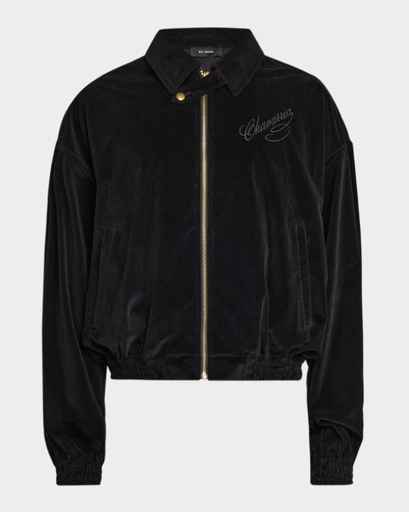 Willy Chavarria Men's Wasco Corduroy Jacket | Neiman Marcus