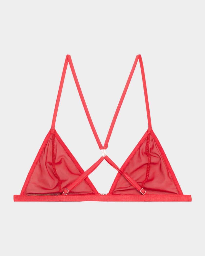 Brienne Soft Mesh Triangle Bra