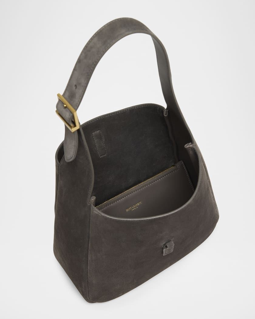 Le 5 A 7 Small YSL Suede Shoulder Bag