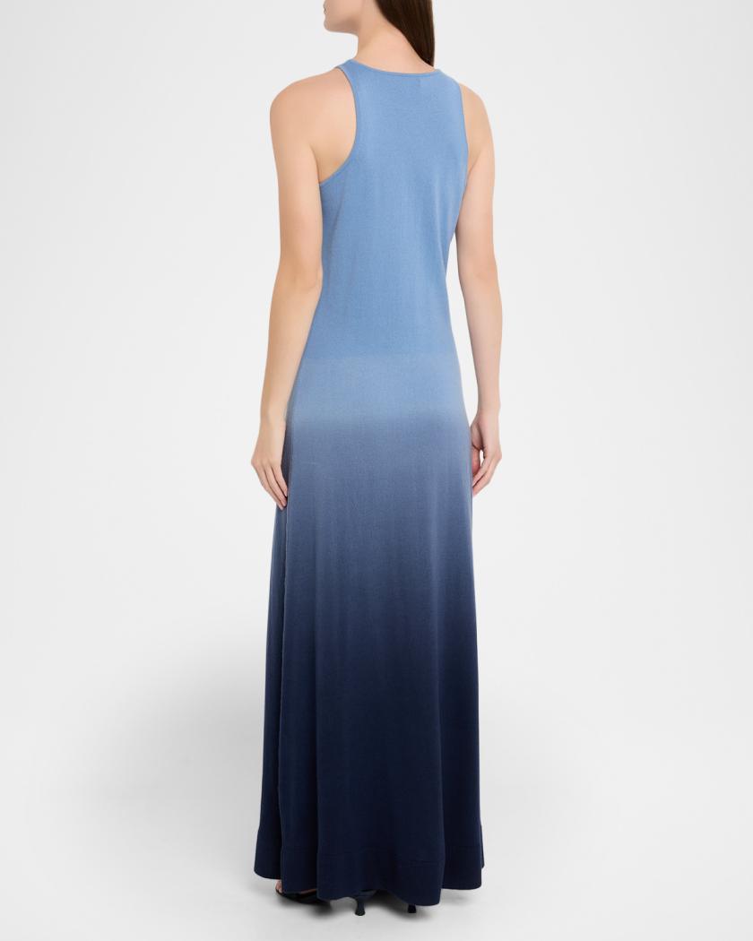 michael kors maxi dress Michael Kors Outlet Ruffled Georgette Maxi Dress in Natural
