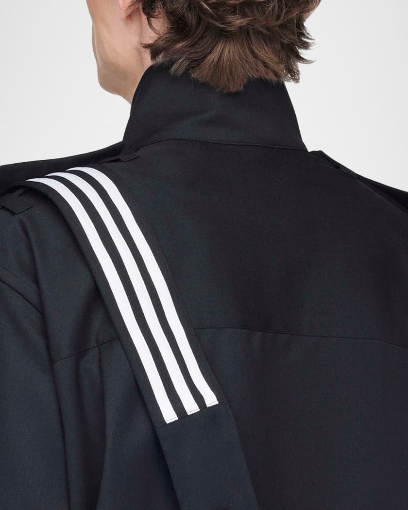 Y-3 Men's Refined Wool Overshirt | Neiman Marcus