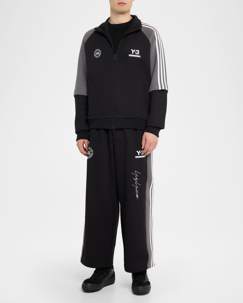 Y-3 x NEIGHBORHOOD Men's Track Top Full-Zip Sweater | Neiman Marcus