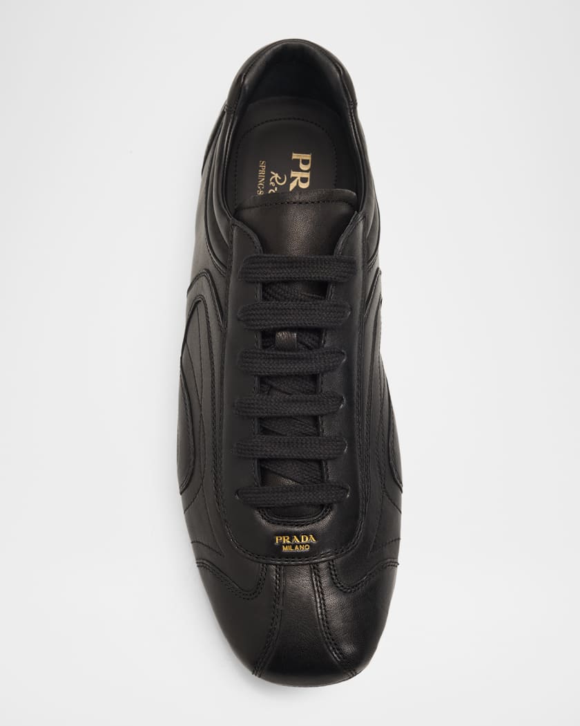 Prada Men's Montecarlo Re-Edition 2005 Nappa Leather Sneakers